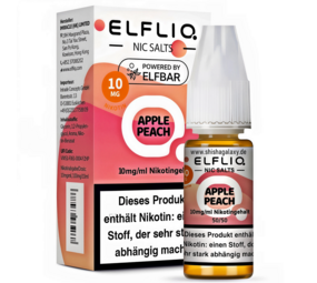 Elfliq Apple Peach - E-Liquid - Nikotin 10 mg/ml