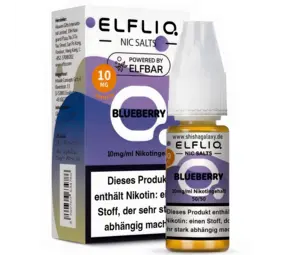 Elfliq Blueberry - E-Liquid - Nikotin 10 mg/ml