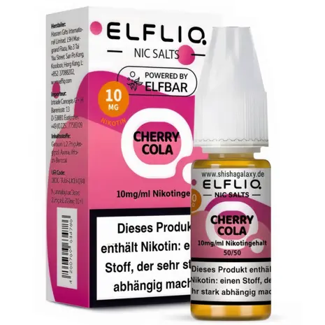 Elfliq ELFLIQ / Elfbar - Cherry Cola - E-Liquid - Nikotin 10 mg/ml