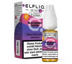 Elfliq Blackberry Cherry - E-Liquid - Nikotin 10 mg/ml