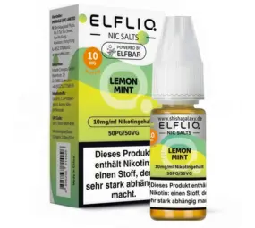 Elfliq Lemon Mint - E-Liquid - Nikotin 10 mg/ml