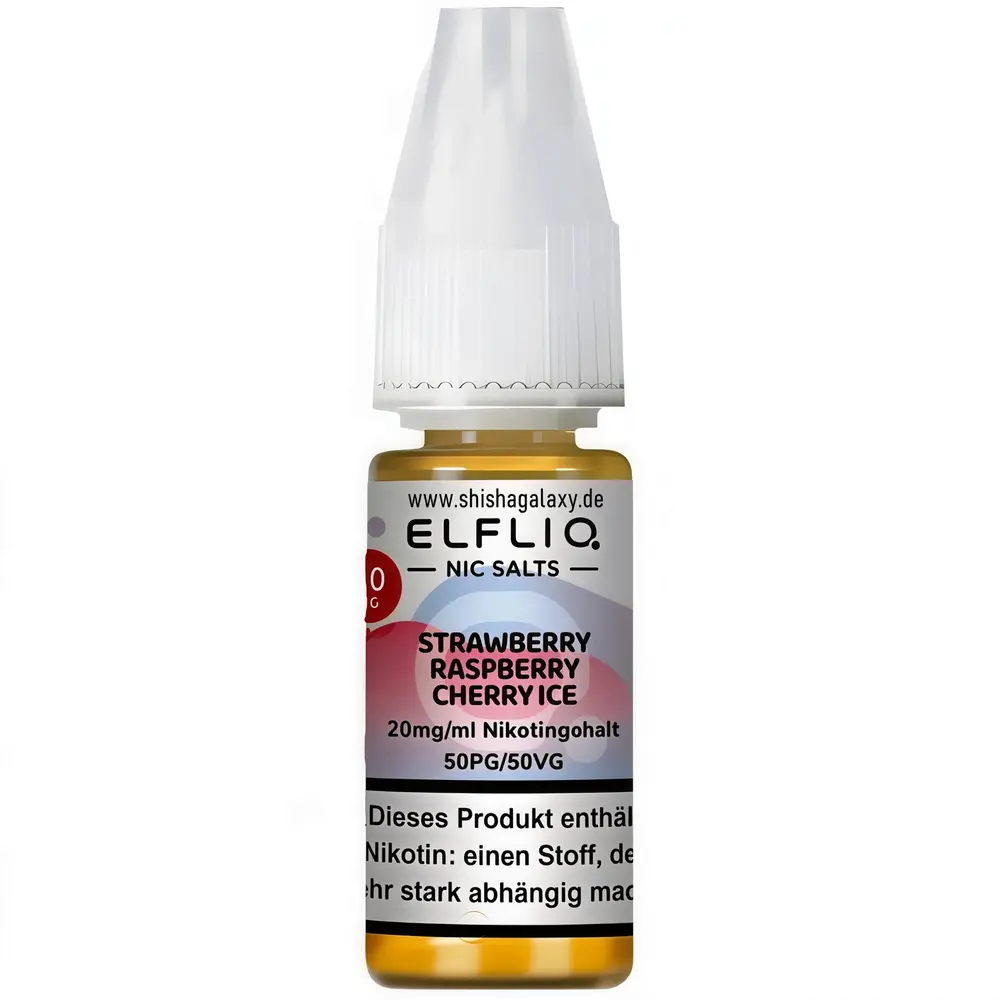 Elfliq ELFLIQ / Elfbar - Strawberry Raspberry Cherry Ice - E-Liquid - Nikotin 20 mg/ml