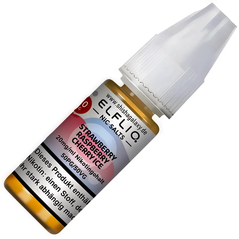 Elfliq ELFLIQ / Elfbar - Strawberry Raspberry Cherry Ice - E-Liquid - Nikotin 20 mg/ml