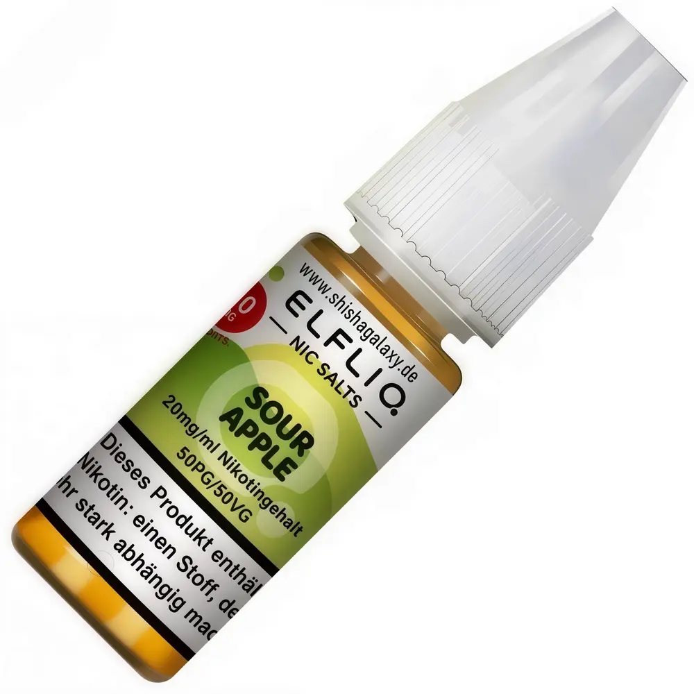 Elfliq ELFLIQ / Elfbar - Sour Apple - E-Liquid - Nikotin 20 mg/ml