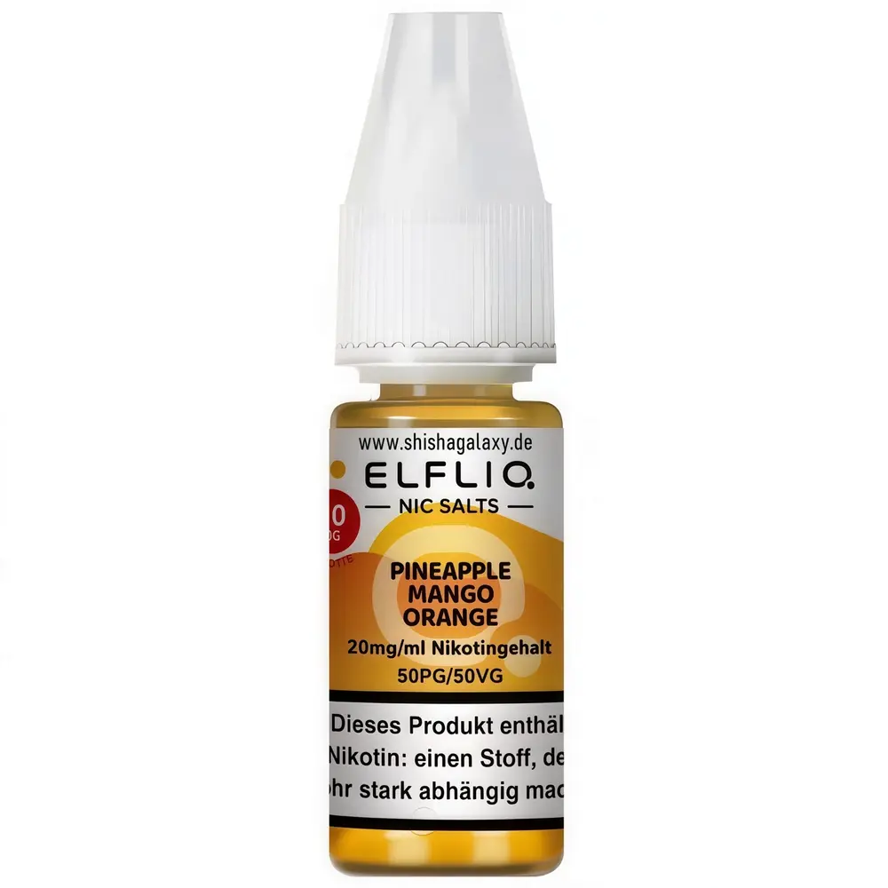 Elfliq ELFLIQ / Elfbar - Pineapple Mango Orange - E-Liquid - Nikotin 20 mg/ml