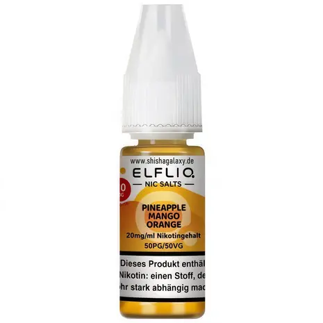 Elfliq ELFLIQ / Elfbar - Pineapple Mango Orange - E-Liquid - Nikotin 20 mg/ml