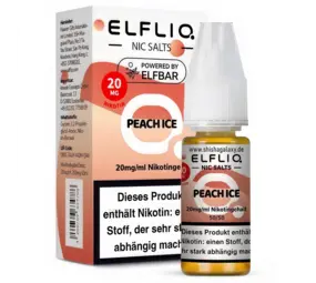 Elfliq Peach Ice - E-Liquid - Nikotin 20 mg/ml