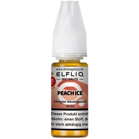Elfliq ELFLIQ / Elfbar - Peach Ice - E-Liquid - Nikotin 20 mg/ml Elfliq ELFLIQ / Elfbar - Peach Ice - E-Liquid - Nikotin 20 mg/ml
