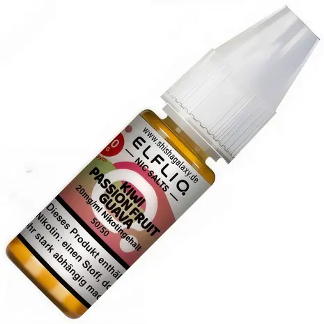 Elfliq ELFLIQ / Elfbar - Kiwi Passionfruit Guava - E-Liquid - Nikotin 20 mg/ml Elfliq ELFLIQ / Elfbar - Kiwi Passionfruit Guava - E-Liquid - Nikotin 20 mg/ml