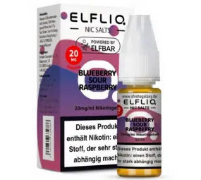 Elfliq Blueberry Sour Raspberry - E-Liquid - Nikotin 20 mg/ml