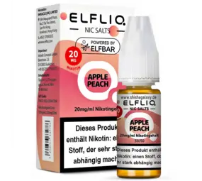 Elfliq Apple Peach - E-Liquid - Nikotin 20 mg/ml