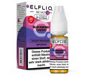 Elfliq Blackberry Cherry - E-Liquid - Nikotin 20 mg/ml
