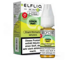 Elfliq Lemon Mint - E-Liquid - Nikotin 20 mg/ml Elfliq Lemon Mint - E-Liquid - Nikotin 20 mg/ml