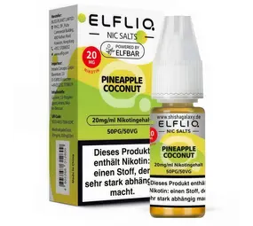 Elfliq Pineapple Coconut - E-Liquid - Nikotin 20 mg/ml