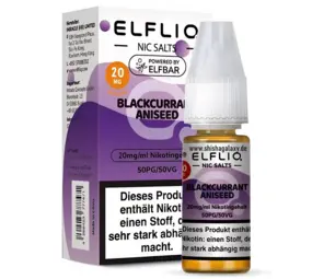 Elfliq Blackcurrant Aniseed - E-Liquid - Nikotin 20 mg/ml