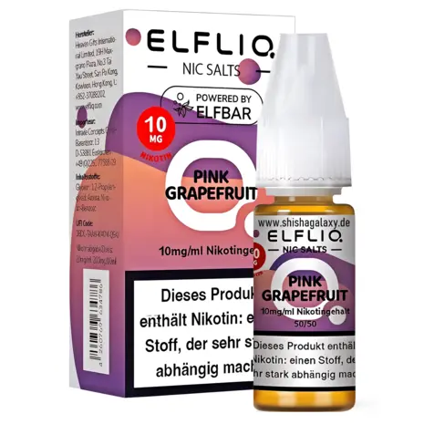 Elfliq ELFLIQ / Elfbar - Pink Grapefruit - E-Liquid - Nikotin 10 mg/ml