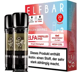 Elfbar ELFA - Frozen Berries - Liquid Pod - Nikotin 20 mg - 2er Pack