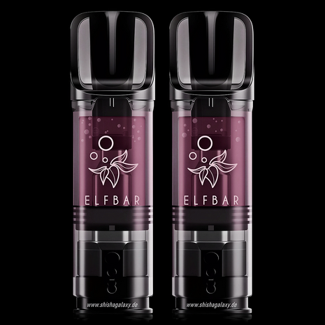 Elfbar Elfbar - ELFA - Blackberry Cherry - Liquid Pod - 2 ml - Nikotin 20 mg - 10er Pack (5x2er Pack)