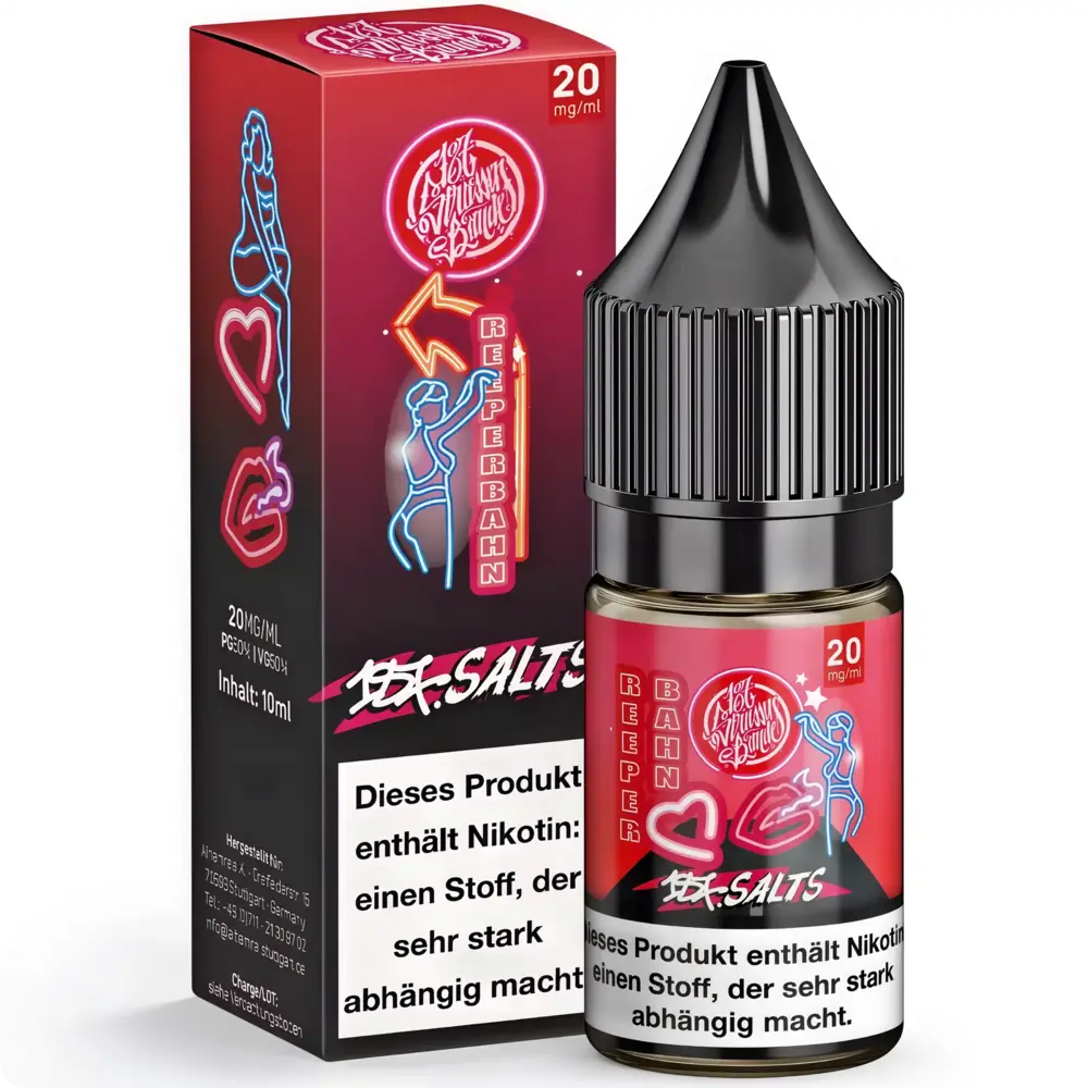 187 Strassenbande 187 Salts - Reeperbahn - E-Liquid - Nikotin 20 mg/ml 187 Strassenbande 187 Salts - Reeperbahn - E-Liquid - Nikotin 20 mg/ml