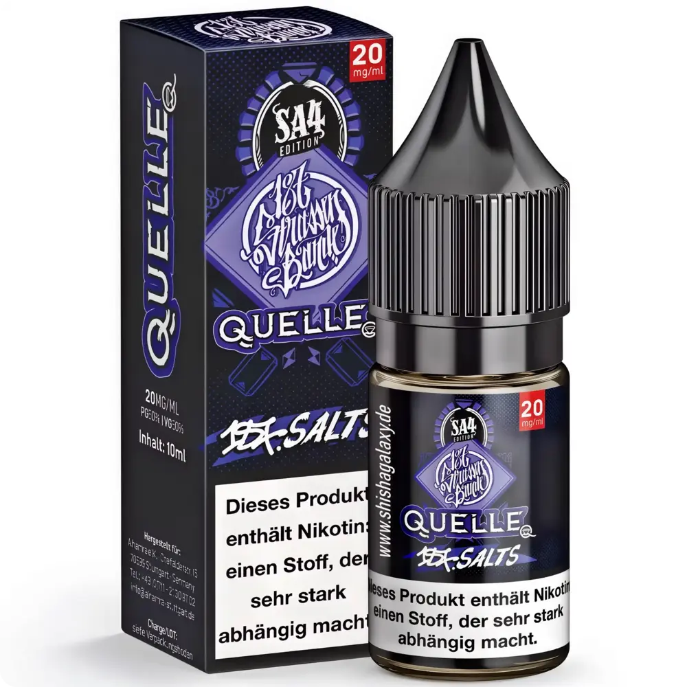187 Strassenbande 187 Salts - Quelle - E-Liquid - Nikotin 20 mg/ml