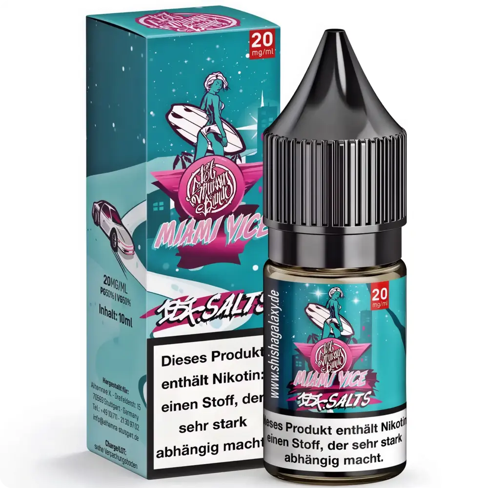 187 Strassenbande 187 Salts - Miami Vice - E-Liquid - Nikotin 20 mg/ml 187 Strassenbande 187 Salts - Miami Vice - E-Liquid - Nikotin 20 mg/ml
