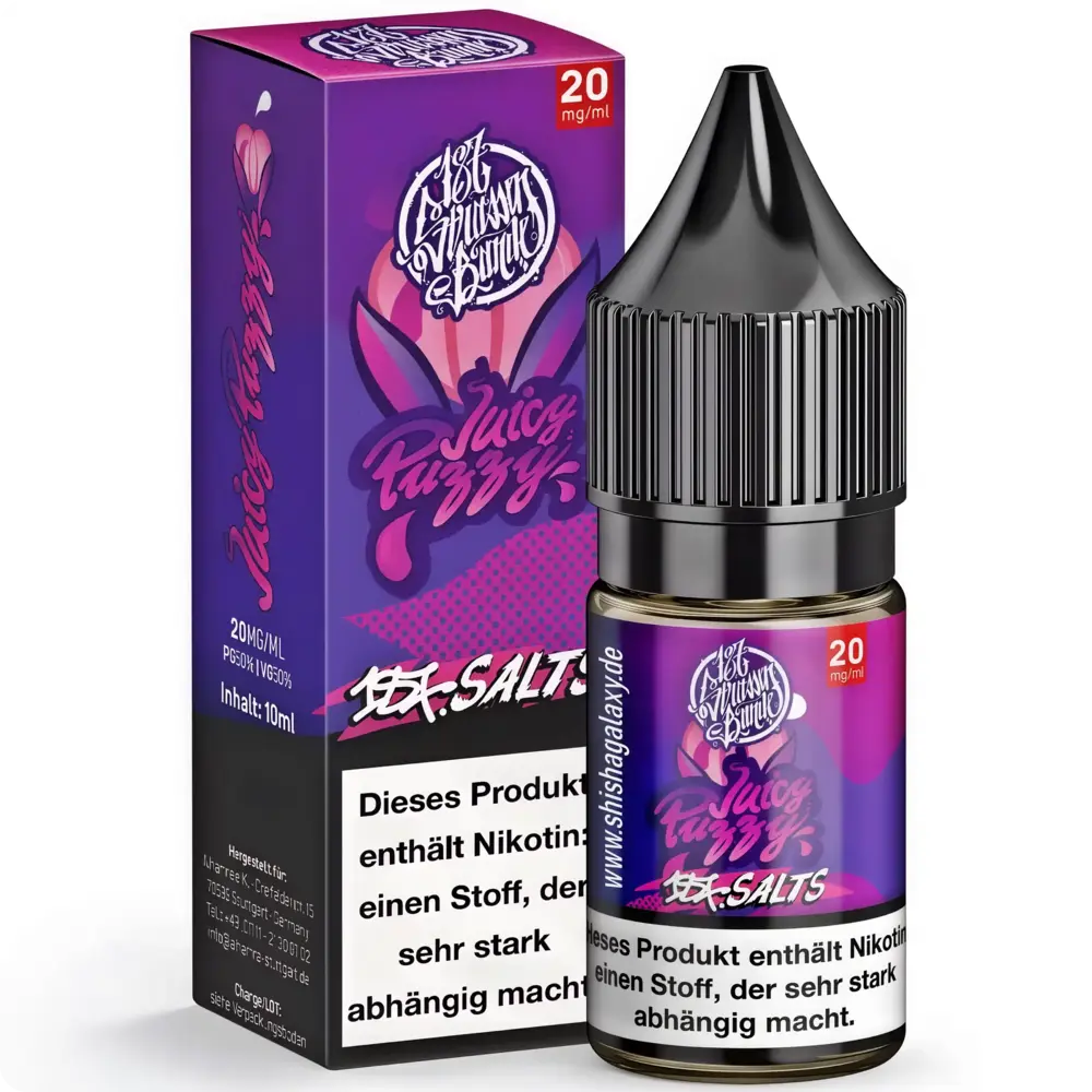 187 Strassenbande 187 Salts - Juicy Puzzy - E-Liquid - Nikotin 20 mg/ml