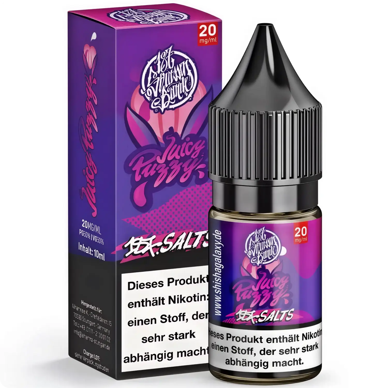 187 Salts - Juicy Puzzy - E-Liquid - Nikotin 20 mg/ml - Nikotinsalz