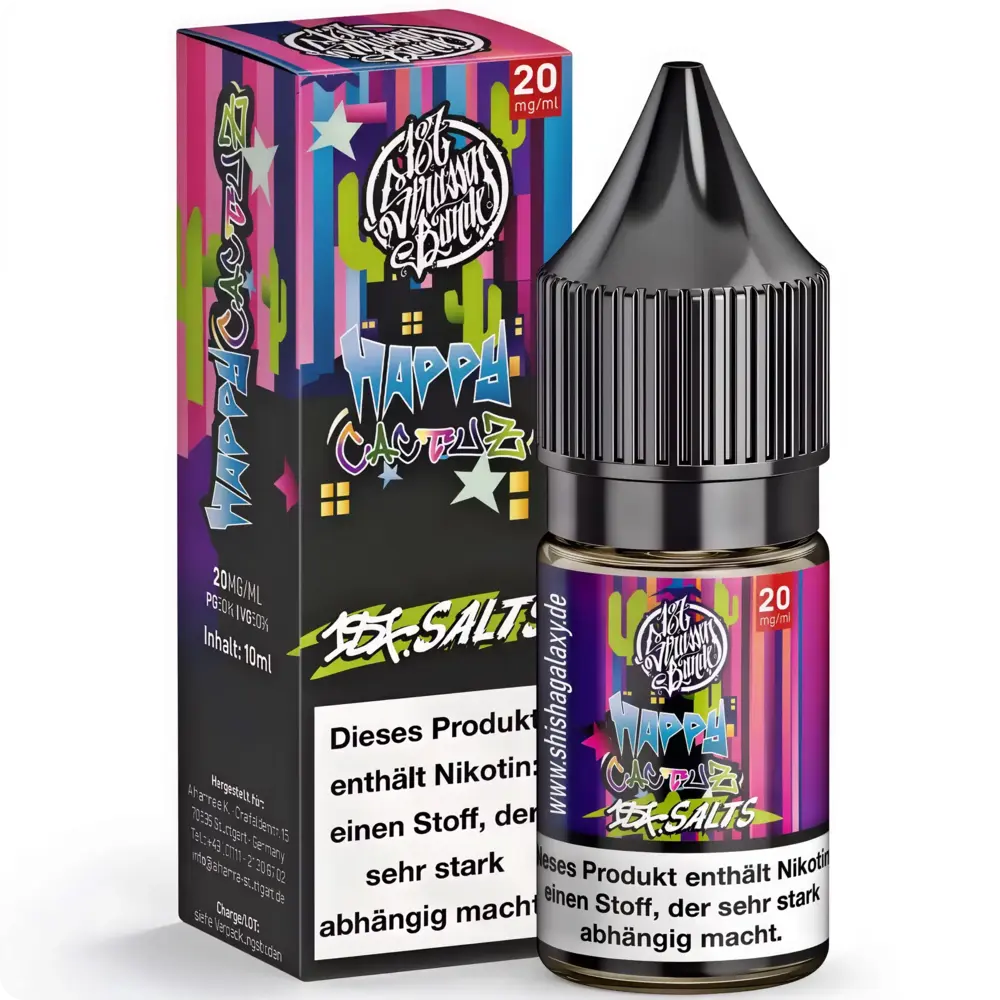 187 Strassenbande 187 Salts - Happy Cactuz - E-Liquid - Nikotin 20 mg/ml