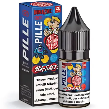 187 Strassenbande 187 Salts - Bonez MC Pille - E-Liquid - Nikotin 20 mg/ml
