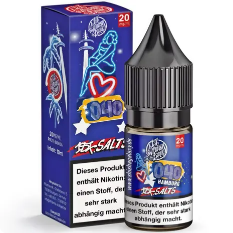 187 Strassenbande 187 Salts - 040 Hamburg - E-Liquid - Nikotin 20 mg/ml