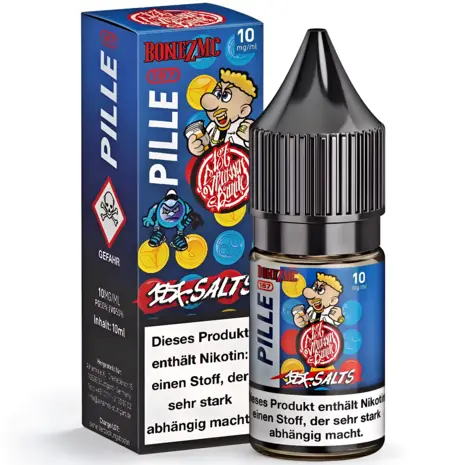 187 Strassenbande 187 Salts - Bonez MC Pille - E-Liquid - Nikotin 10 mg/ml