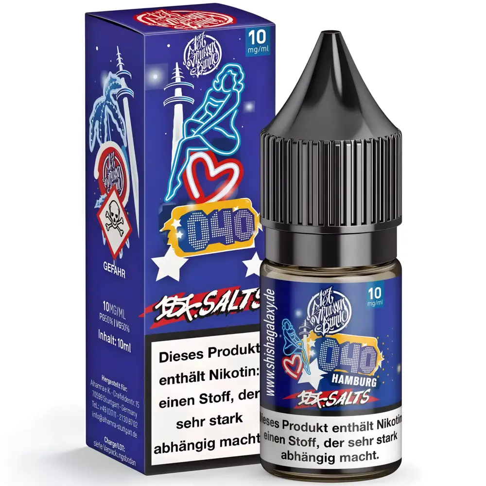 187 Strassenbande 187 Salts - 040 Hamburg - E-Liquid - Nikotin 10 mg/ml