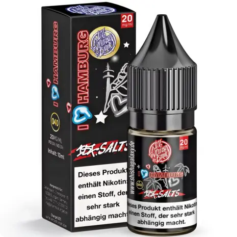 187 Strassenbande 187 Salts - I Love Hamburg - E-Liquid - Nikotin 10 mg/ml
