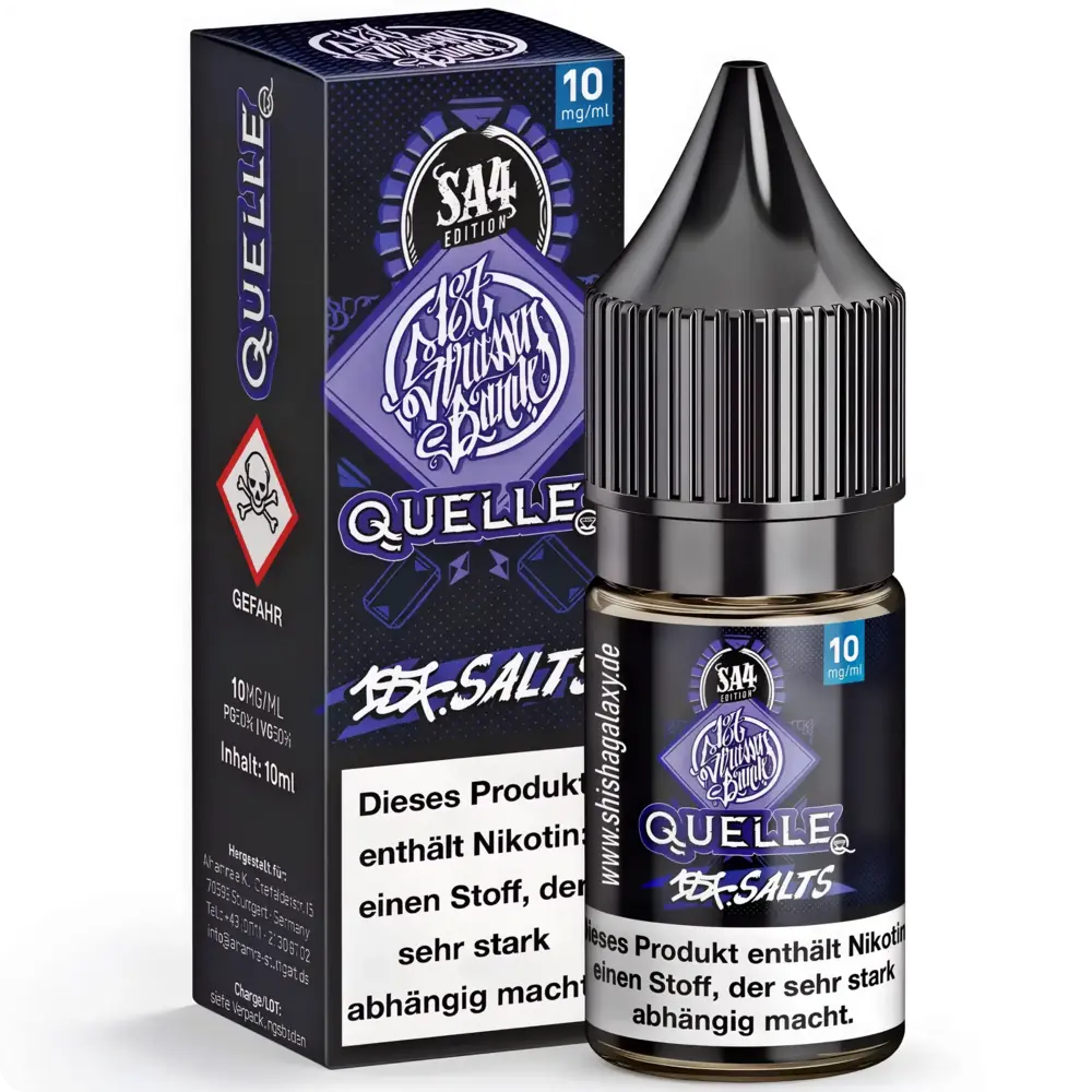 187 Strassenbande 187 Salts - Quelle - E-Liquid - Nikotin 10 mg/ml