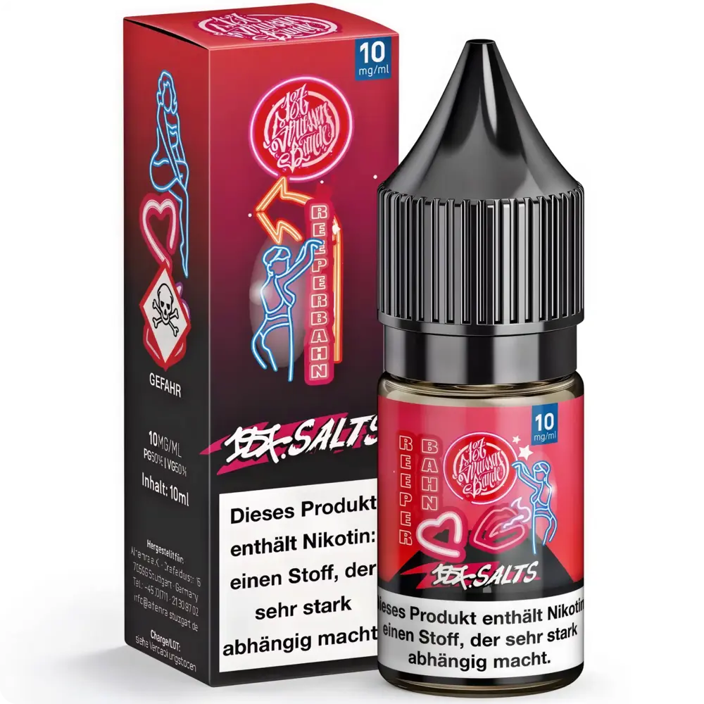 187 Strassenbande 187 Salts - Reeperbahn - E-Liquid - Nikotin 10 mg/ml