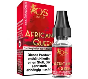 O´s Tobacco African Queen - E-Liquid - Nikotin 17 mg/ml