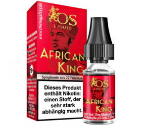 O´s Tobacco African King - E-Liquid - Nikotin 17 mg/ml