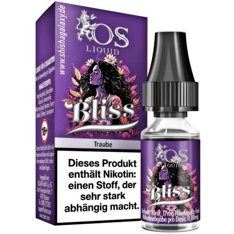 O´s Tobacco Os - Bliss - E-Liquid - Nikotin 17 mg/ml