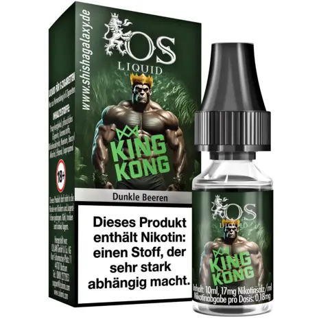 O´s Tobacco Os - King Kong - E-Liquid - Nikotin 17 mg/ml