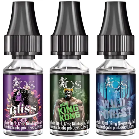 Os - King Kong - E-Liquid - Nikotin 17 mg/ml - Nikotinsalz
