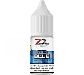 7 Days Platin Cold Blue - E-Liquid - Nikotin 15 mg/ml 7 Days Platin Cold Blue - E-Liquid - Nikotin 15 mg/ml