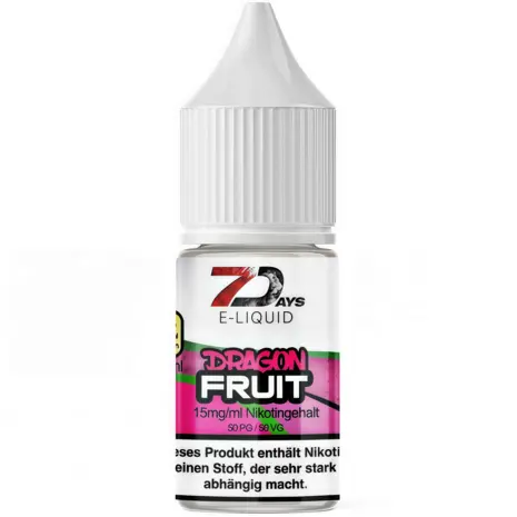 7 Days Platin 7 Days - Dragon Fruit - E-Liquid - Nikotin 15 mg/ml