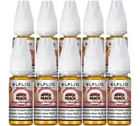 Elfliq Apple Peach - E-Liquid - Nikotin 10 mg/ml - 10er Pack