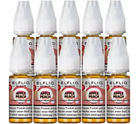 Elfliq Apple Peach - E-Liquid - Nikotin 20 mg/ml - 10er Pack
