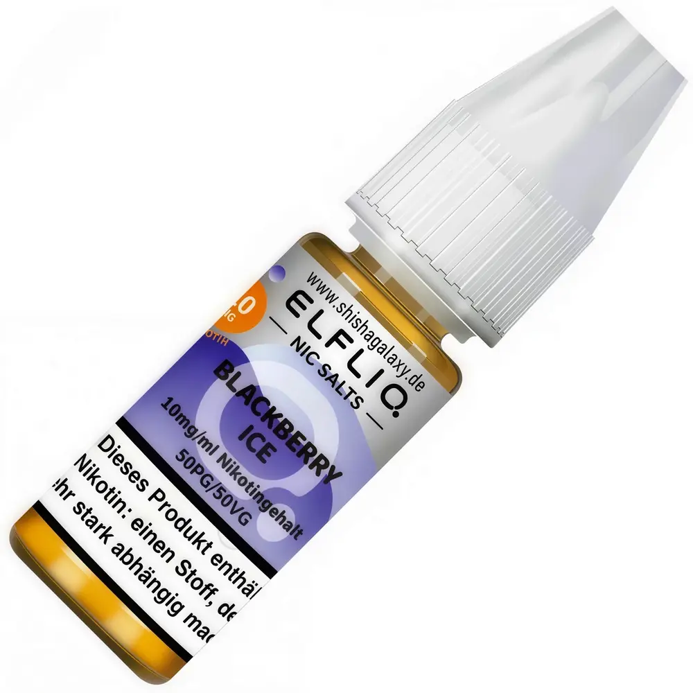 Elfliq ELFLIQ / Elfbar - Blackberry Ice - E-Liquid - Nikotin 10 mg/ml - 10er Pack