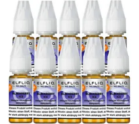 Elfliq Blackberry Ice - Nikotinsalz Liquid - Nikotin 10 mg/ml - 10er Pack Elfliq Blackberry Ice - Nikotinsalz Liquid - Nikotin 10 mg/ml - 10er Pack
