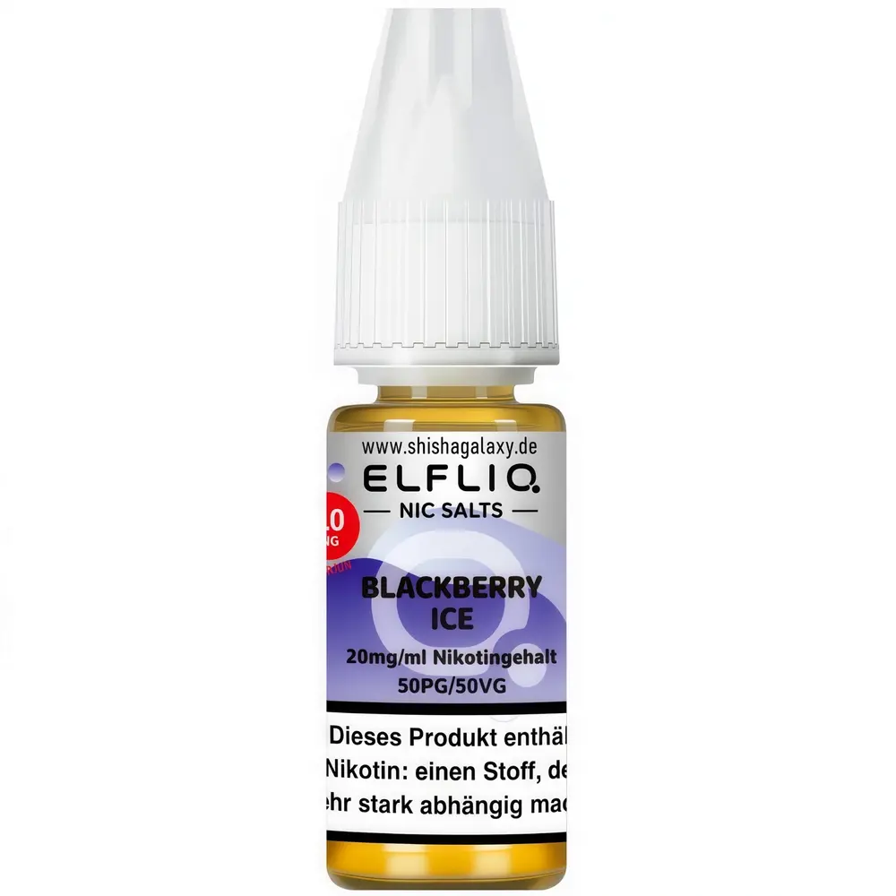 Elfliq ELFLIQ / Elfbar - Blackberry Ice - E-Liquid - Nikotin 20 mg/ml - 10er Pack