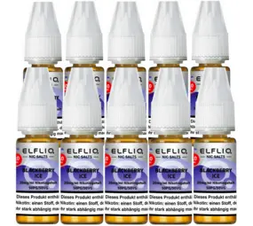 Elfliq Blackberry Ice - E-Liquid - Nikotin 20 mg/ml - 10er Pack