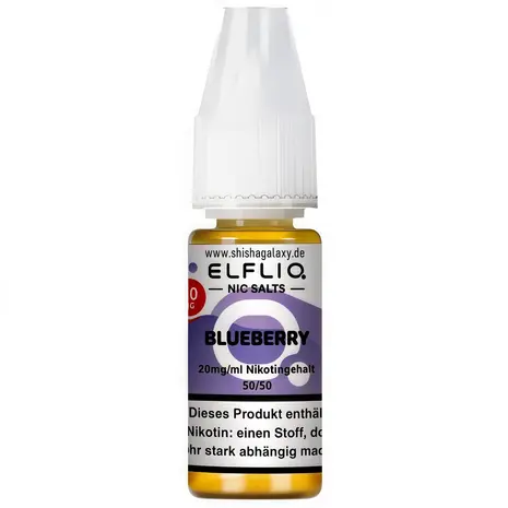 Elfliq ELFLIQ / Elfbar - Blueberry - E-Liquid - Nikotin 20 mg/ml - 10er Pack