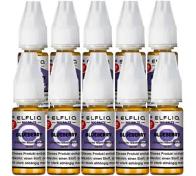 Elfliq Blueberry - E-Liquid - Nikotin 20 mg/ml - 10er Pack